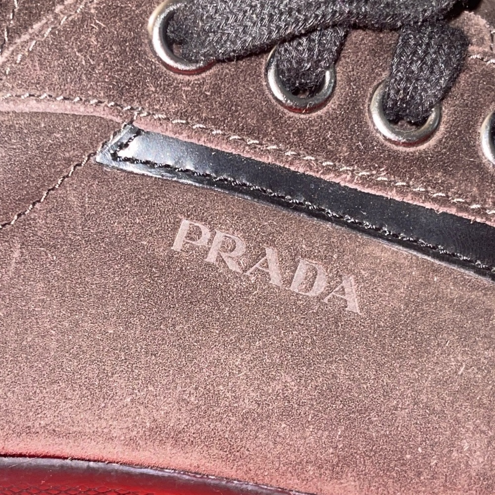 Prada suede shoes